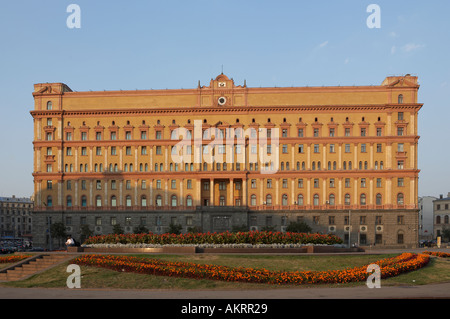 LUBJANKA GEBÄUDE MOSKAU RUSSLAND Stockfoto