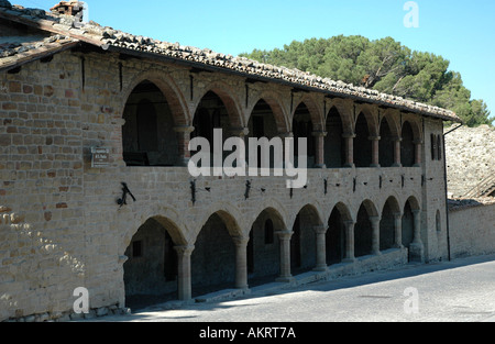 Ospedale di San Paolo San Ginesio Italien Stockfoto