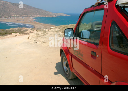 Die Landzunge im Süden von Rhodos Stockfoto