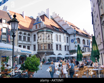 die berühmten Jugendbund Hofbräuhaus Bau München Bayern München Hofbruhaus Hofbaeuhaus Stockfoto