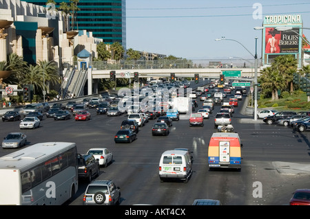 Eine Szene zeigt eines der vielen Facetten von Las Vegas Stockfoto