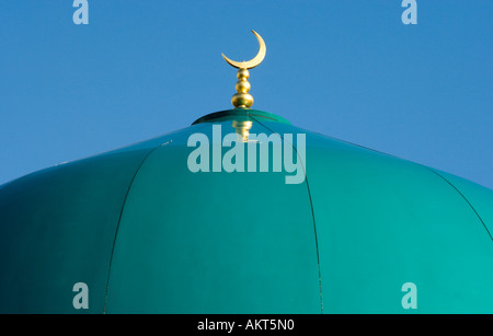 Dach der Moschee Sheffield Stockfoto