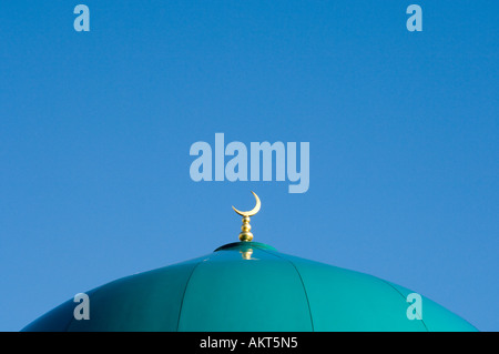 Dach der Moschee Sheffield Stockfoto