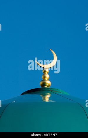 Dach der Moschee Sheffield Stockfoto