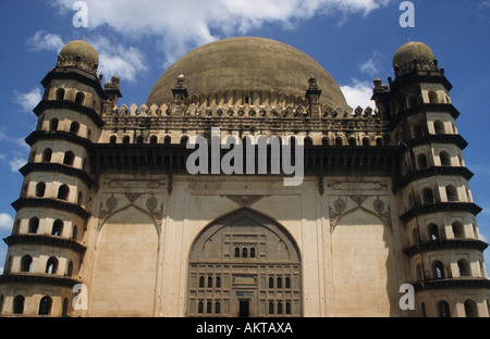 Gol Gumbaz, Mausoleum von Muhammad ' Adil Shah, Bijapur, Karnataka, Indien Stockfoto