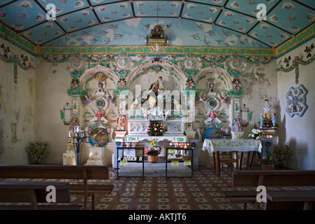 "Chapelle de Sainte-Thérèse 'in"l' Église de Sainte-Anne","Réunion" Stockfoto