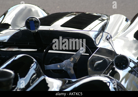 1958-Lister-Jaguar knubbeligen Stockfoto