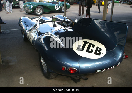 1954-Jaguar D-type Stockfoto
