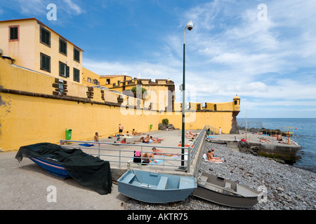 Forte de Sao Tiago, Altstadt (Zona Velha), Funchal, Madeira, Portugal Stockfoto