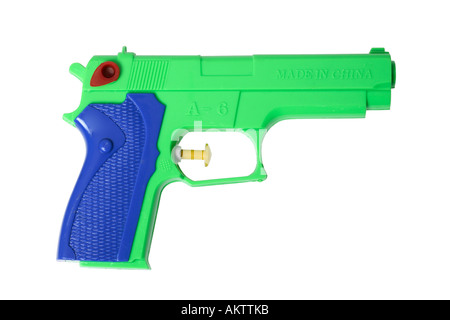 Spielzeug-Wasserpistole Stockfoto