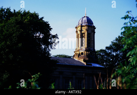 Saltaire in Bradford Dorf gebaut von Sir Titus Salt für seine Belegschaft jetzt zum Weltkulturerbe Stockfoto