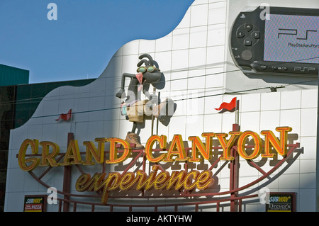 Eine Szene zeigt eines der vielen Facetten von Las Vegas Stockfoto