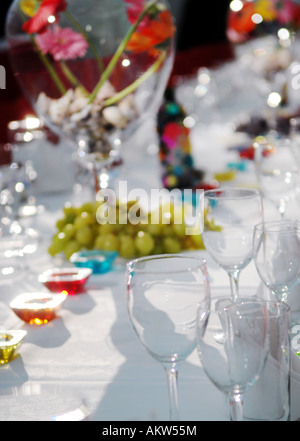 Dinner-Party Stockfoto