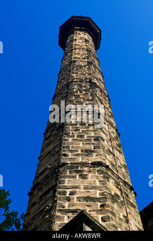 Leawood Pumping Station ein Watt Beam Motor am Cromford-Kanal in der Nähe von Matlock Bath in Derbyshire Peak District England Großbritannien Stockfoto