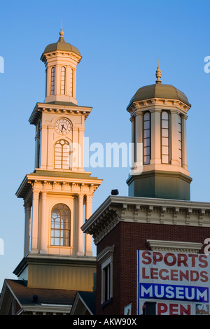 Camden Station Baltimore Maryland historische B &amp; O Railroad terminal jetzt Sport-Legenden-museum Stockfoto