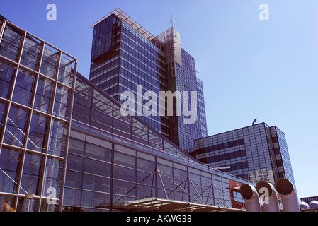 modernes Gebäude in Amsterdam Stockfoto