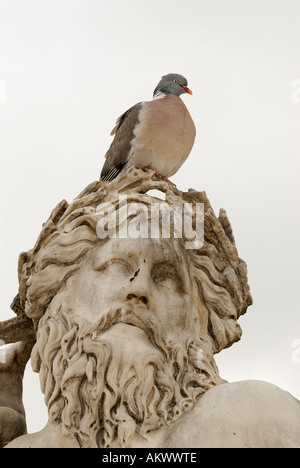 Frankreich, Paris, Jardin des Tuileries, Skulptur, Le Tibre von Pierre Bourdict, 1690 Stockfoto