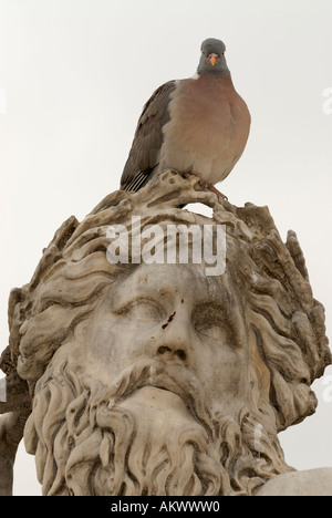 Frankreich, Paris, Jardin des Tuileries, Skulptur, Le Tibre von Pierre Bourdict, 1690 Stockfoto