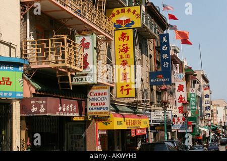 Chinatown, San Francisco, Kalifornien, USA, Nordamerika, USA Stockfoto