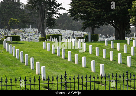 Presidion, Soldatenfriedhof, San Francisco, Kalifornien, USA, Nordamerika, USA Stockfoto