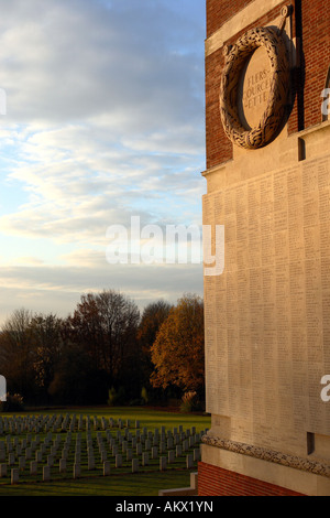 Das Thiepval-Denkmal für die fehlenden tot an der Somme Stockfoto