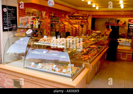 französische Bäckerei Stockfoto