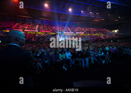 Premiere in Europa die neue Cirque du Soleil Show Delirium in Rotterdam bei der 13. th September 2007 Niederlande Stockfoto