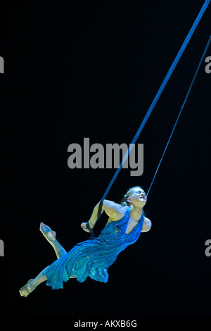 Premiere in Europa der neuen Show Delirium des Cirque du Soleil am 13.März th September 2007 in Rotterdam, Niederlande Stockfoto