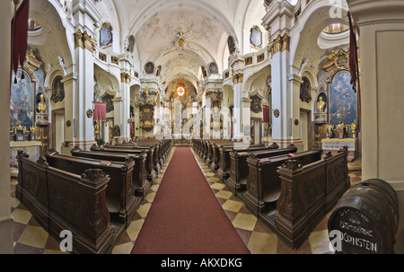 Altar der Konvertiten in Dürnstein, Region Wachau, Niederösterreich, Österreich Stockfoto