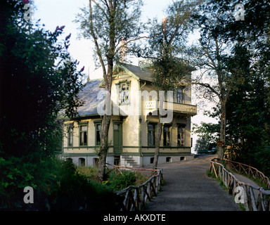 Edvard Griegs Villa "Troldhaugen", Bergen, Norwegen Stockfoto