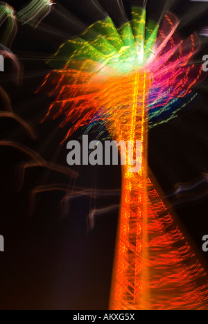 Karussell, Oktoberfest, München, Bayern, Deutschland Stockfoto