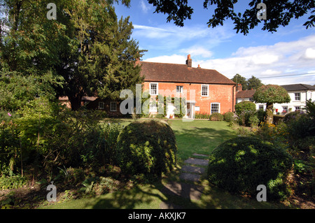 Autorin Jane Austens Haus im Dorf Chawton Hampshire Stockfoto