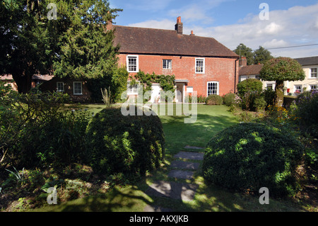 Autorin Jane Austens Haus im Dorf Chawton Hampshire Stockfoto