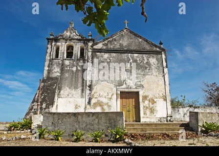 Kirche in der Geisterstadt Ibo Insel, Quirimbas Inseln, Mosambik, Afrika Stockfoto