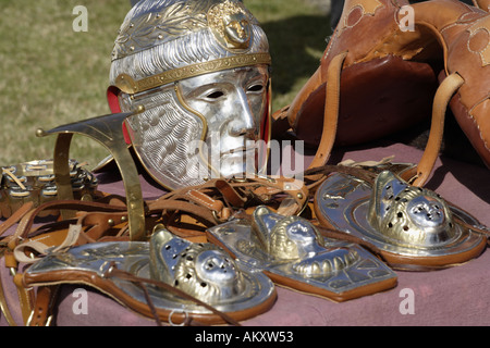 Roman Signifers Standardträger zeremonielle Maske Stockfoto