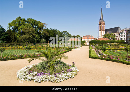 Prinz Georg Garten (Prince George Garden), Darmstadt, Hessen, Deutschland Stockfoto