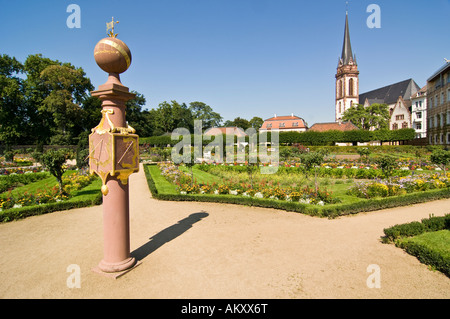 Prinz Georg Garten (Prince George Garden), Darmstadt, Hessen, Deutschland Stockfoto