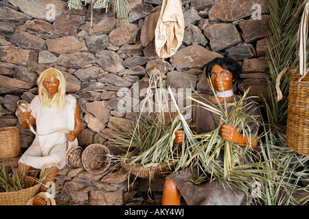Mundo Aborigen in der Nähe von Maspalomas, Gran Canaria, Spanien Stockfoto