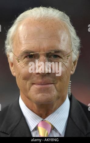 Franz BECKENBAUER GER Portrait Stockfoto