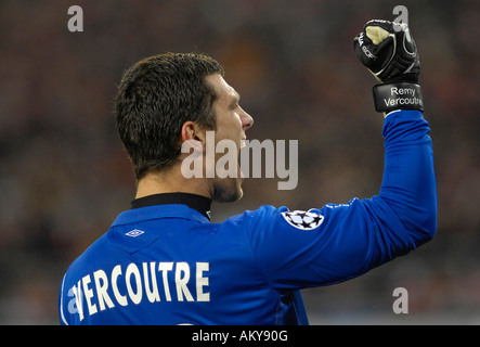 Torhüter Rémy VERCOUTRE Olympique Lyonnais Stockfoto