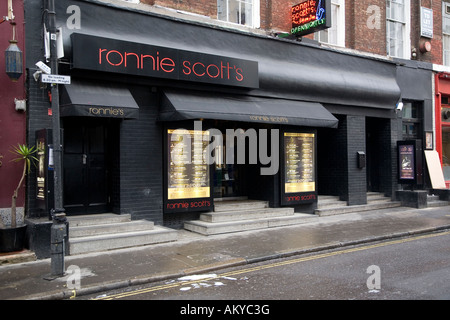 Ronnie Scotts Jazz-Club in London Soho Stockfoto