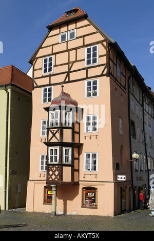 Stöckl, historische Altstadt von Cheb, Eger, Westböhmen, Tschechien Stockfoto