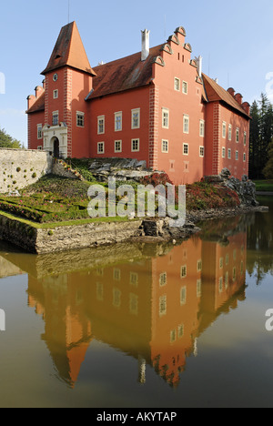 Cervena Lhota Burg, Süd-Böhmen, Tschechische Republik Stockfoto