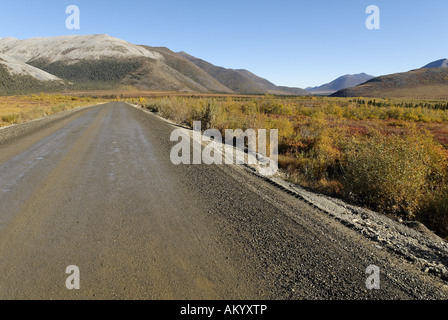 Ogilvy Berge, Dempster Highway, Yukon Territorium, Kanada Stockfoto