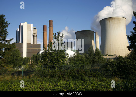 Kraftwerk Weisweiler, Nordrhein Westfalen, Deutschland Stockfoto