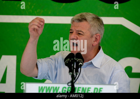 Der ehemalige deutsche Außenminister Joschka Fischer Stockfoto