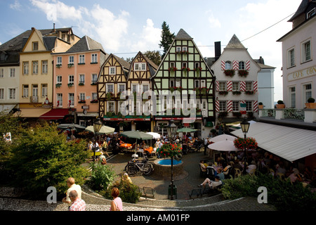 Am Marktplatz in Linz, Rheinland-Pfalz, Deutschland Stockfoto