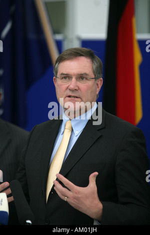 Dr.Franz Josef Jung (CDU), Bundesminister der Verteidigung Stockfoto