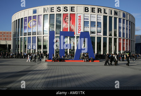 Prüf- und Testgelände während der internationalen Radio Show (IFA) in Berlin, Deutschland Stockfoto