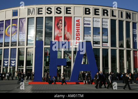 Prüf- und Testgelände während der internationalen Radio Show (IFA) in Berlin, Deutschland Stockfoto